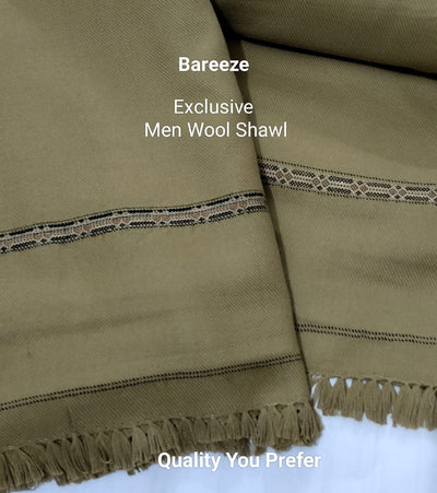 BAREEZE GENTS WOOL SHAWL